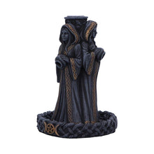 Load image into Gallery viewer, Triple Moon Goddess Incense Burner | Wiccan Backflow Resin Holder 15.5cm Witch Decor
