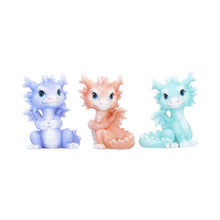 Load image into Gallery viewer, Fantasy Dragon Hatchling Trio Statue Figurines Ornament  Set 3 Cute Collectible
