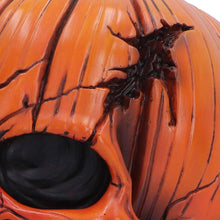 Load image into Gallery viewer, Pumpkin Head Skull Creepy Gothic Halloween Figurine Macabre Horror Decoration
