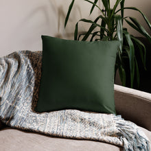 Load image into Gallery viewer, Sovereign Stag Cushion - Regal Woodland Decor, Nature-Inspired Throw Pillow, Stag Crown Design, Forest Wildlife Home Accent
