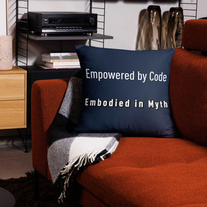 Ages of Lilith Mythology Inspired Cushion | Art Home Decor | Gothic Wiccan Pillow | Digital Art Accent Cushion