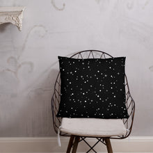 Load image into Gallery viewer, Magical World Inspired Cushion | Enchanted Black Cat, Owl &amp; Ouija Board Design | Witchy Home Decor | Mystical Gothic Pillow
