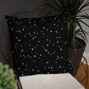 Magical World Inspired Cushion | Enchanted Black Cat, Owl & Ouija Board Design | Witchy Home Decor | Mystical Gothic Pillow
