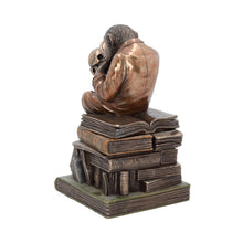 Load image into Gallery viewer, Evolution Theory Chimp Ornament Darwin Scholar Statue Bronze Scientific Display
