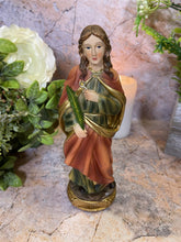 Load image into Gallery viewer, Saint Agatha Statue Christian Saint Symbol of Faith Protection and Devotion-OsirisTradingUK
