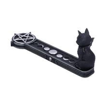 Load image into Gallery viewer, Gothic Malpuss Cat Incense Stick Holder Cult Cutie vampire Witchy Altar Decor
