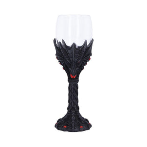 Dragon Goblet Gothic Fantasy Wine Glass Medieval Chalice Halloween Drinkware