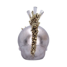 Load image into Gallery viewer, Gothic Crystal Mohawk Skull Ornament Chrome Punk Crystal  Fantasy Figurine
