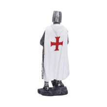 Laden Sie das Bild in den Galerie-Viewer, Templar Knight Figurine 16.6cm Medieval Crusader Statue Historical Gothic Decor
