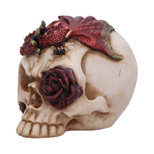 Load image into Gallery viewer, Gothic Fantasy Dragon &amp; Skull Statue Mythical Creature Ornament Romantic Decor
