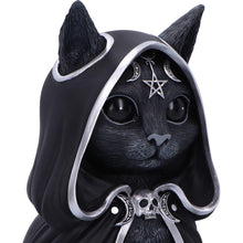 Load image into Gallery viewer, Zefur Cult Cuties Figurine Gothic Black Cat Ornament Occult Altar Statue Gift
