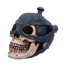 Load image into Gallery viewer, Macabre Nail Skull Figurine Gothic Style Halloween Prop Dark Symbolic Horror Art
