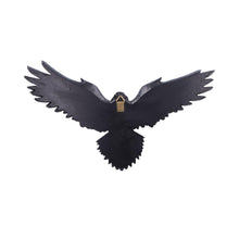 Load image into Gallery viewer, Mystical Black Raven Wall Ornament Decoration Fantasy Gothic Plaque  Art Decor
