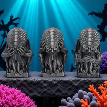Load image into Gallery viewer, Nemesis Now Three Wise Cthulhu Gothic Figurines Fantasy Lovecraft Inspired Gift
