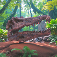 Charger l&#39;image dans la galerie, Realistic Spinosaurus Dinosaur Skull Model Replica Skeleton Sculpture Home Gift
