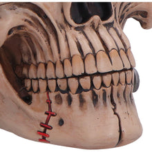 Load image into Gallery viewer, Frankenstein Monster Skull Ornament 15.1cm Gothic Horror Stitched Head Halloween Gift
