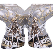 Load image into Gallery viewer, Hands of the Future Palmistry Crystal Ball Holder 20cm | Gothic Decor Resin Ornament
