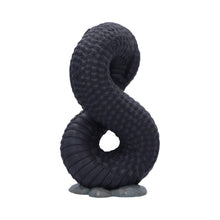 Load image into Gallery viewer, Mystical Ouroboros Figurine Snake Decor Occult Cult Cuties Serpent Sculpture Art
