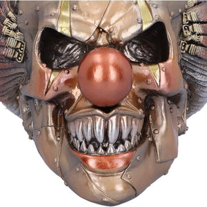 Horror Steampunk Clown Skull Ornament Gothic Halloween Decor Collectible Statue