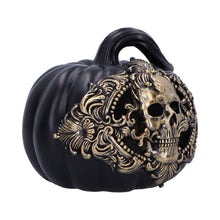 Laden Sie das Bild in den Galerie-Viewer, Gothic Pumpkin Ornament Halloween Horror Figurine Fantasy Statue Home Decor
