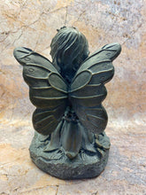 Load image into Gallery viewer, Cherished Meadow Fairy Resin Sculpture, 23cm – Captivating Floral Fairy for Garden or Indoor Grace-OsirisTradingUK
