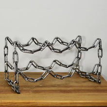 Load image into Gallery viewer, Prezents.com Chain Metal Wine Rack 6 Bottle Holder Home Decor Kitchen Storage Gift Ideas-OsirisTradingUK
