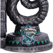 Load image into Gallery viewer, Collectable Slytherin Serpent Bookend Statue Harry Potter Home Office Library
