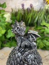 Load image into Gallery viewer, Dragon Trinket Box Figurine | Mystical Resin Storage | Fantasy Decorative Box | Mythical Creature Keepsake | Boxed Dragon Statue

