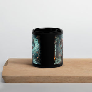 Cthulhu Gothic Mug - H.P. Lovecraft Mythos, Horror Fantasy Mug, Occult Coffee Cup, Dark Fantasy Art