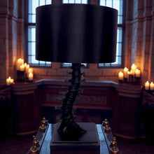 Load image into Gallery viewer, Gothic Vertebrae Table Lamp Spine Light with Shade Halloween Horror Decor
