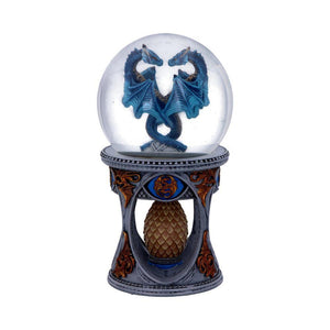 Anne Stokes Dragon Heart Snow Globe Shaker - Gothic Fantasy Collectible Ornament