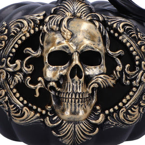 Gothic Pumpkin Ornament Halloween Horror Figurine Fantasy Statue Home Decor