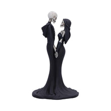 Load image into Gallery viewer, Gothic Skeleton Couple Figurine 24cm - Romantic Gothic Decor Ornament - Hand-Painted Sculpture
