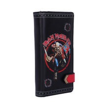 Load image into Gallery viewer, Iron Maiden Eddie Trooper Embossed Wallet Purse Metal Band Gift Merchandise
