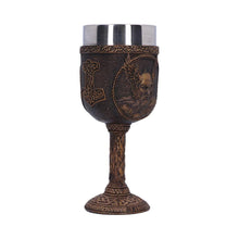 Load image into Gallery viewer, Thor Norse God of Thunder Goblet  Norse Mythology Viking Chalice drinking Glass
