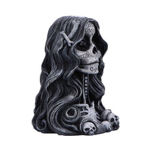 Load image into Gallery viewer, Gothic Skull Backflow Incense Burner Day of the Dead Cone Holder Halloween
