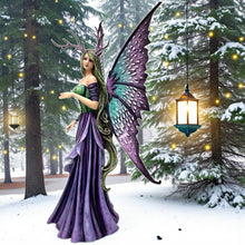 Load image into Gallery viewer, Large Spring Fairy with Antlers Sculpture Statue Amy Brown Figure Ornament Pagan
