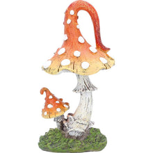 Load image into Gallery viewer, Whimsies Mushroom Figurines Set Fairy Mythical Ornament Toadstool Decor Art
