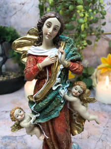 Virgin Mary Our Lady Untier Of Knots Sculpture Statue Religious Ornament-OsirisTradingUK