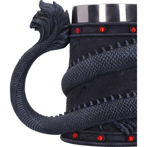 Mythical Gothic Dragon Tankard Fantasy Mug Medieval Viking Drinkware Decor Gift