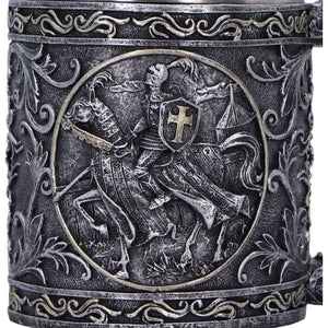 Medieval Knight Tankard Gothic Crusader Mug Templar Warrior Chalice Drinkware