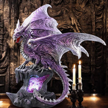 Laden Sie das Bild in den Galerie-Viewer, Majestic Large Dragon Protector Fantasy Sculpture Mythical Statue Ornament Gothic
