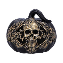 Laden Sie das Bild in den Galerie-Viewer, Gothic Pumpkin Ornament Halloween Horror Figurine Fantasy Statue Home Decor
