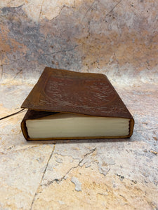 Handcrafted Leatherette Celtic Tree of Life Book of Shadows – Wicca Spell Book, Blank Journal, Mystical Diary, 18x12.5cm Engraved Notebook-OsirisTradingUK