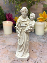 Load image into Gallery viewer, St Anthony with Baby Jesus Statue Religious Ornament Sculpture Catholic Figure
