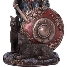 Load image into Gallery viewer, Freya Goddess Figurine Norse Warrior Deity Statue Pagan Mythology Love &amp; War

