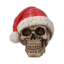 Laden Sie das Bild in den Galerie-Viewer, Silent Night Christmas Skull Gothic Santa Ornament Festive Horror Skeleton Head
