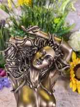 Load image into Gallery viewer, Exquisite Bronze Effect Medusa Sculpture - 21 cm Tall - Greek Mythology Artwork-OsirisTradingUK
