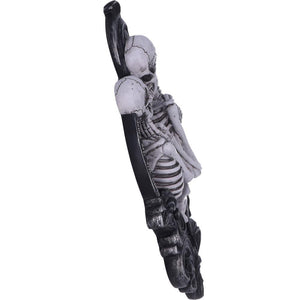 Dark Gothic Baroque Romantic Skeleton Wall Decor Halloween Lovers Ornament