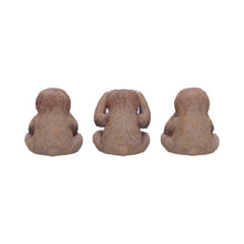 Load image into Gallery viewer, Three Wise Sloths Figurines See No, Hear No, Speak No Evil Nature Statues Decor
